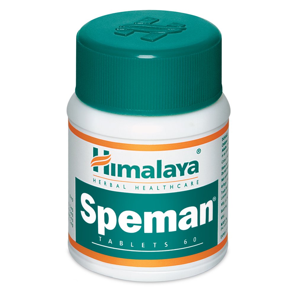 Himalaya Speman Tablet (Bottle of 60) to improve testosterone levels