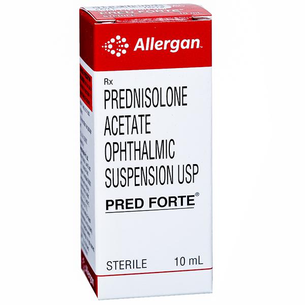 Pred Forte Eye Drops 10ml for Redness and swelling in the eye