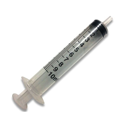 Dispo Van Syringe 10ml medical-grade barrel with luer mount & luer lock and stainless steel needle
