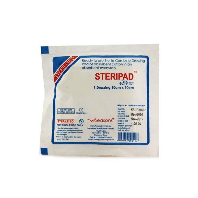 Seasons Steripad dressing pad for all types of wounds and surgery sites