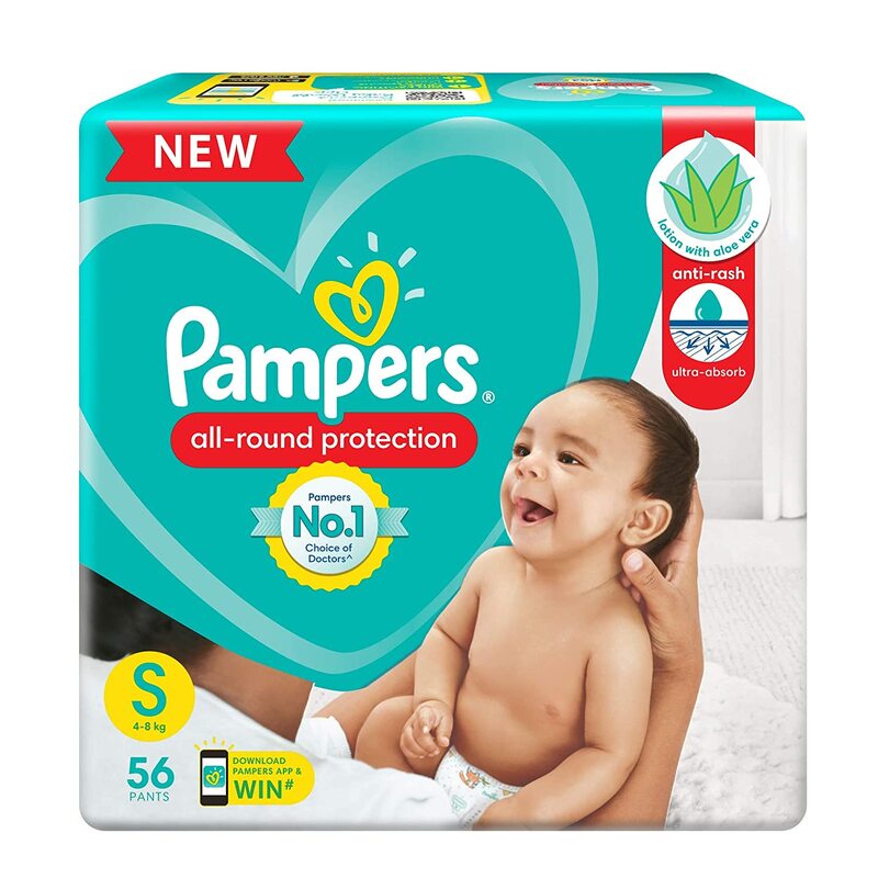 Pampers Diaper Pants Small (Pack of 56)