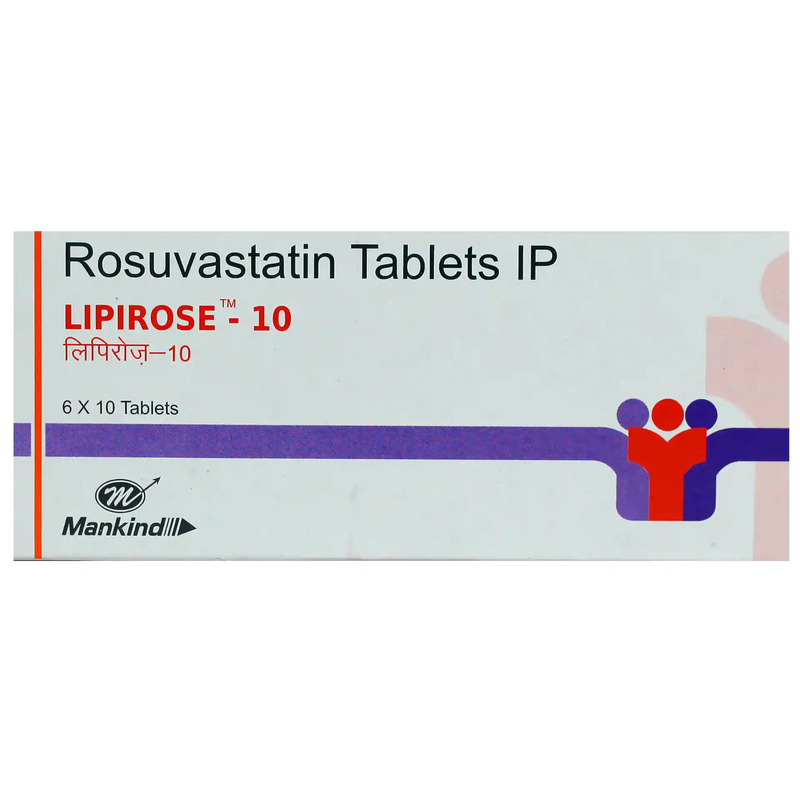 Lipirose 10 Tablet 10's