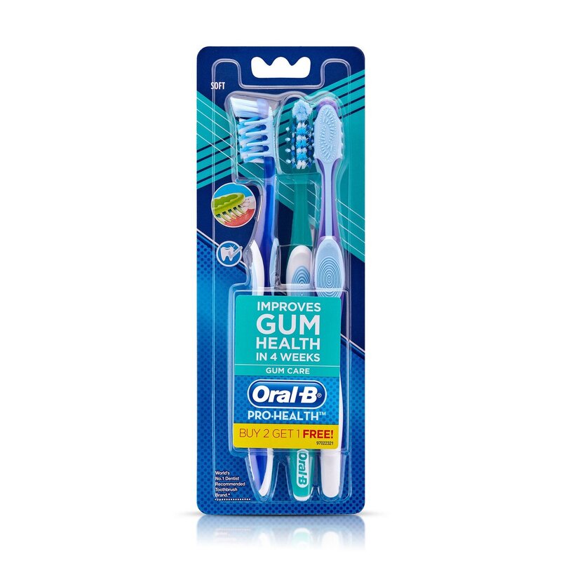 Oral-B Pro-Health Gum Care Toothbrush (Buy 2 Get 1 Free)