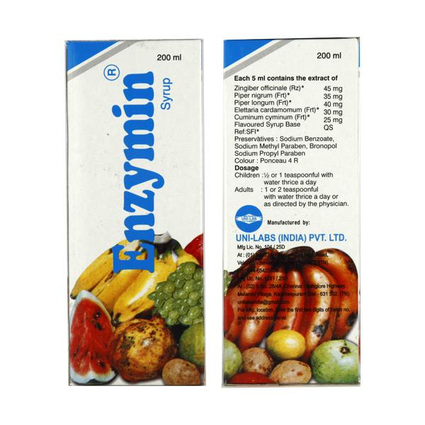 Enzymin Syrup 200ml for indigestion