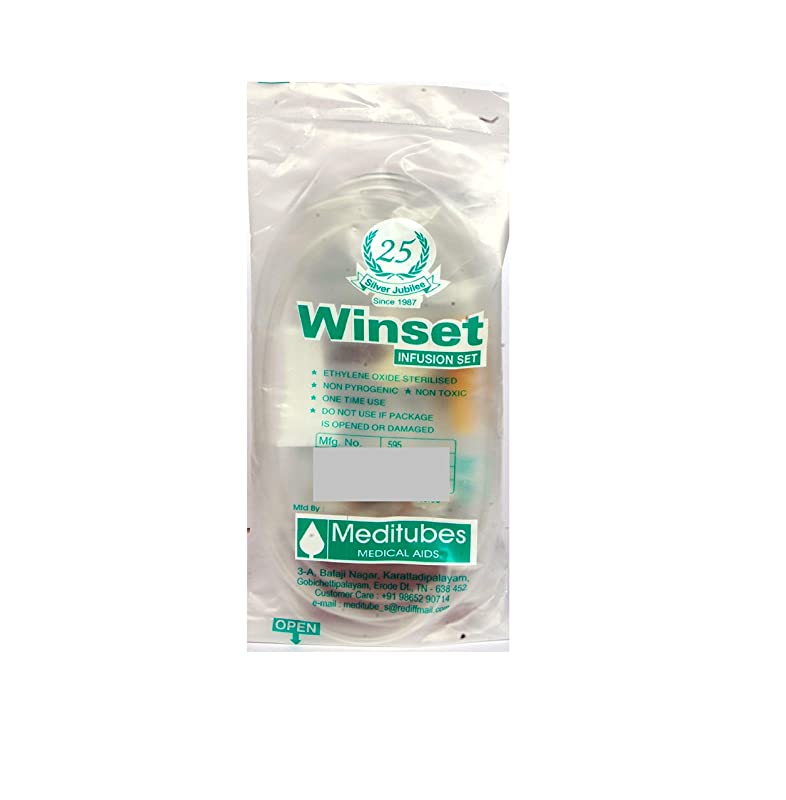 Winset IV Infusion Set for controlled infusion of medications