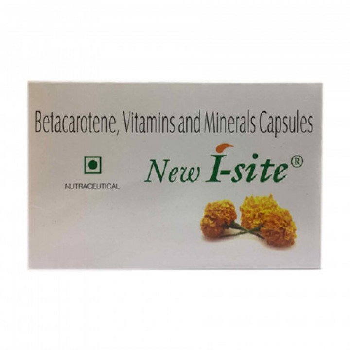 New I-site Capsule (Strip of 10) for cataracts, acne, high blood pressure, epilepsy