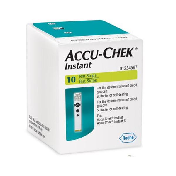Accu-Chek Instant Test Strips 10's