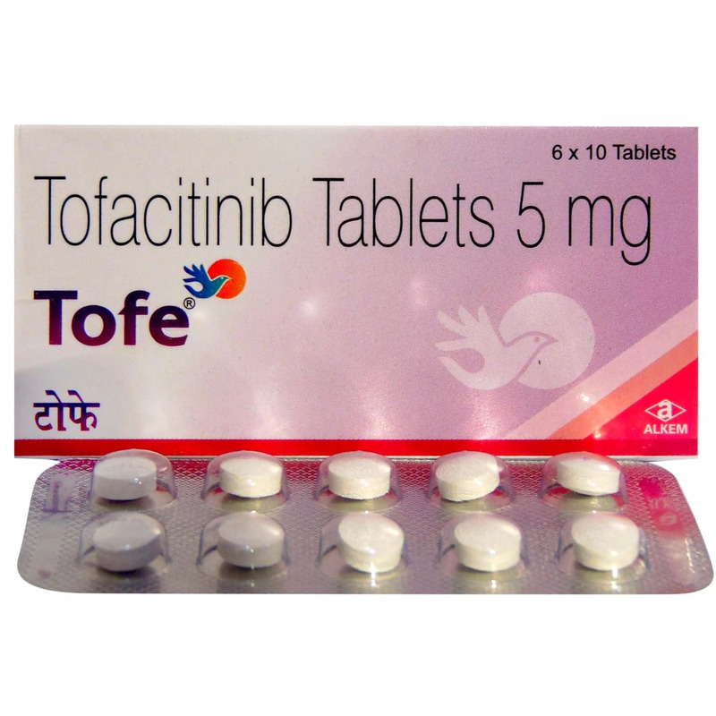 Tofe Tablet (Strip of 10) contains Tofacitinib 5mg
