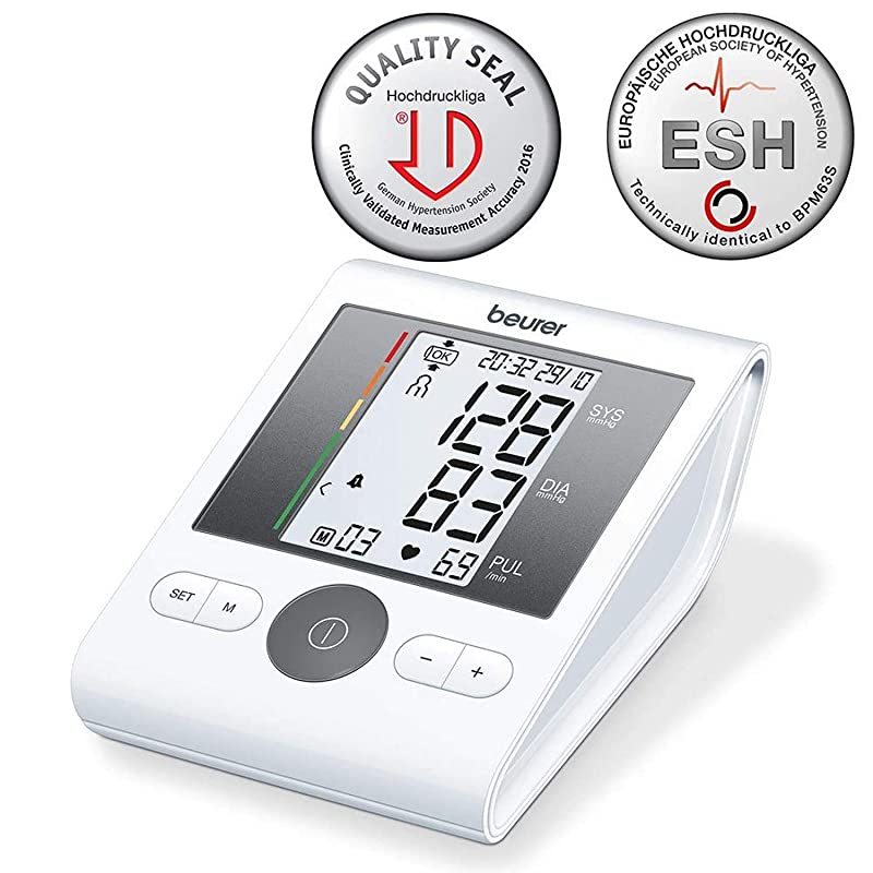 Beurer Medical BM26 Upper Arm Blood Pressure Monitor display