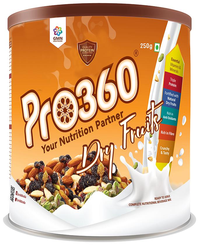 Pro360 Dry Fruits Nutritional Beverage Mix 250g