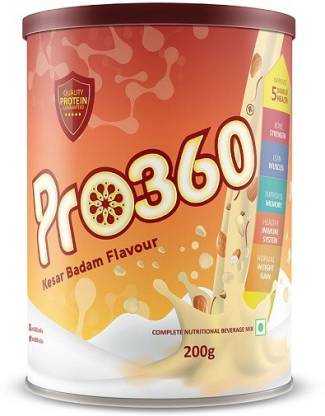 Pro360 Kesar Badam Nutritional Beverage Mix 200g