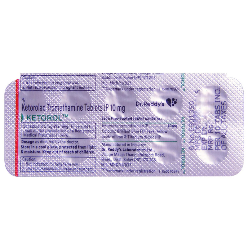 Ketorol Tablet (Strip of 10)