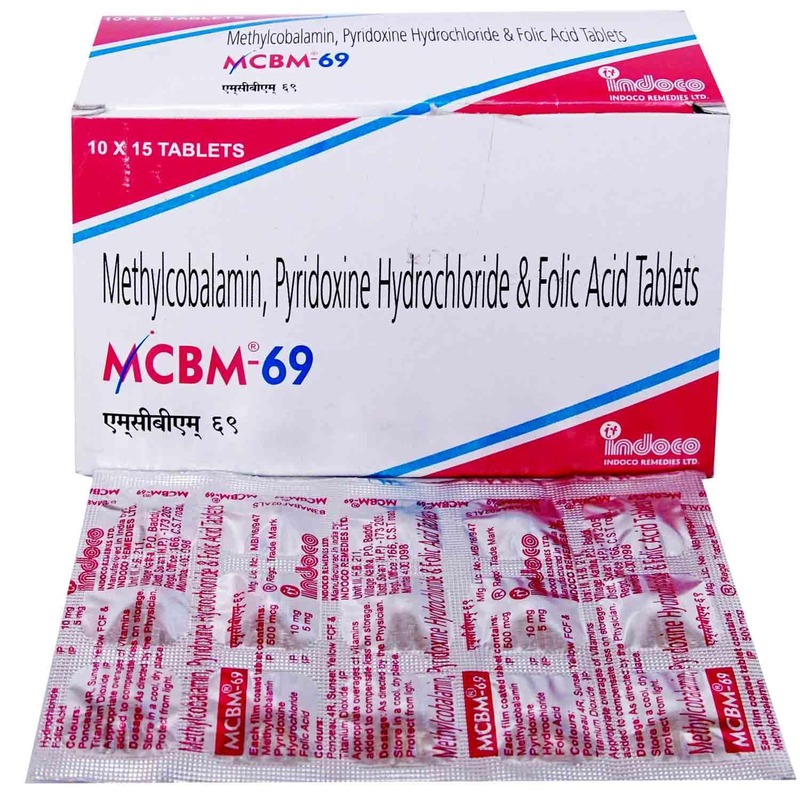 MCBM-69 Tablet (Strip of 15) for Vitamin B12 deficiency