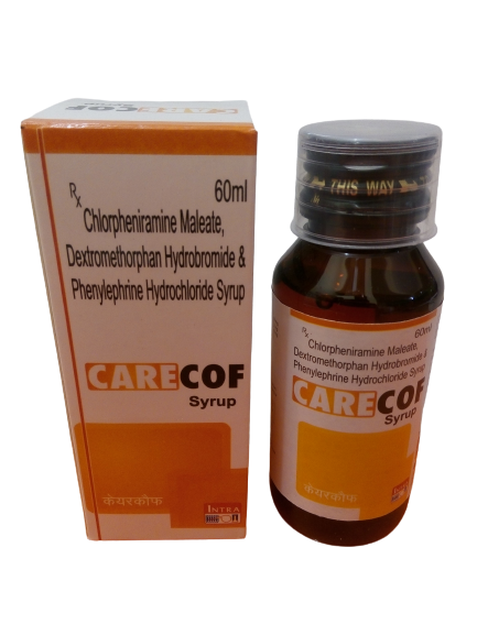 Carecof Syrup 60ml for dry cough