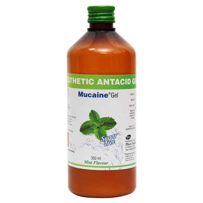 Mucaine Mint Sugar Free Gel 350ml for Stomach ulcers