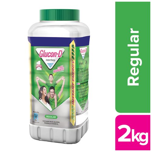 Glucon-D Regular Instant Energy Drink 2kg (Jar)