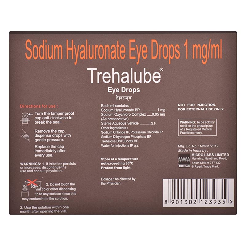 Trehalube Eye Drops 10ml helps relieve burning, irritating, and gritty dry eyes