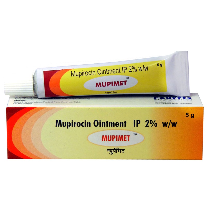Mupimet Ointment 5g for Bacterial skin infections