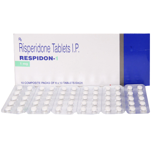 Respidon-1 Tablet (Strip of 10) for schizophrenia and mania