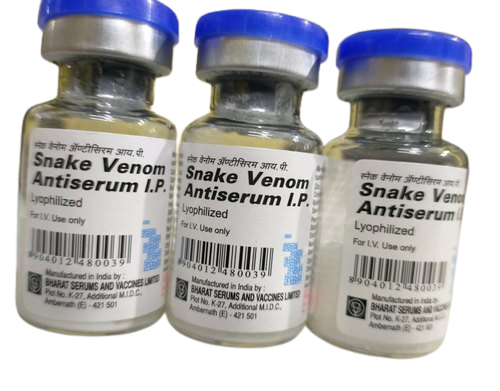 Snake Venom Antiserum Injection