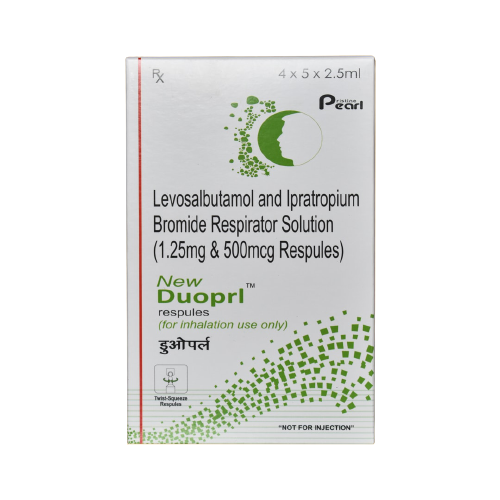 New Duoprl Respules 2.5ml for Chronic obstructive pulmonary disease