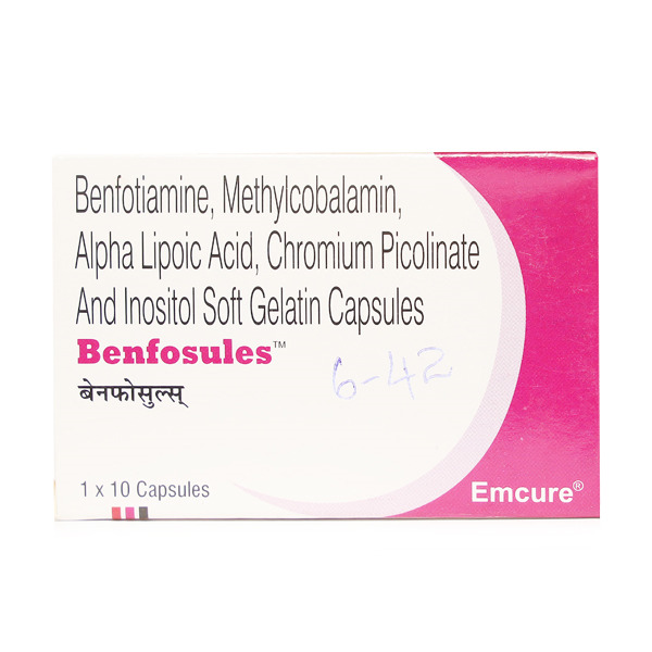 Benfosules Capsule (Strip of 10) for Nutritional Deficiency, Immune Deficiency