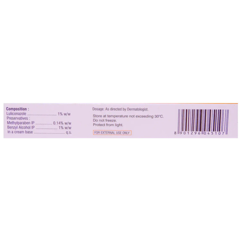 Lulifin Cream 30g contains Luliconazole 1% w/w