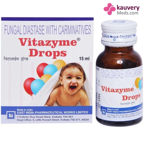 Vitazyme Drops 15ml for to aid infant digestion