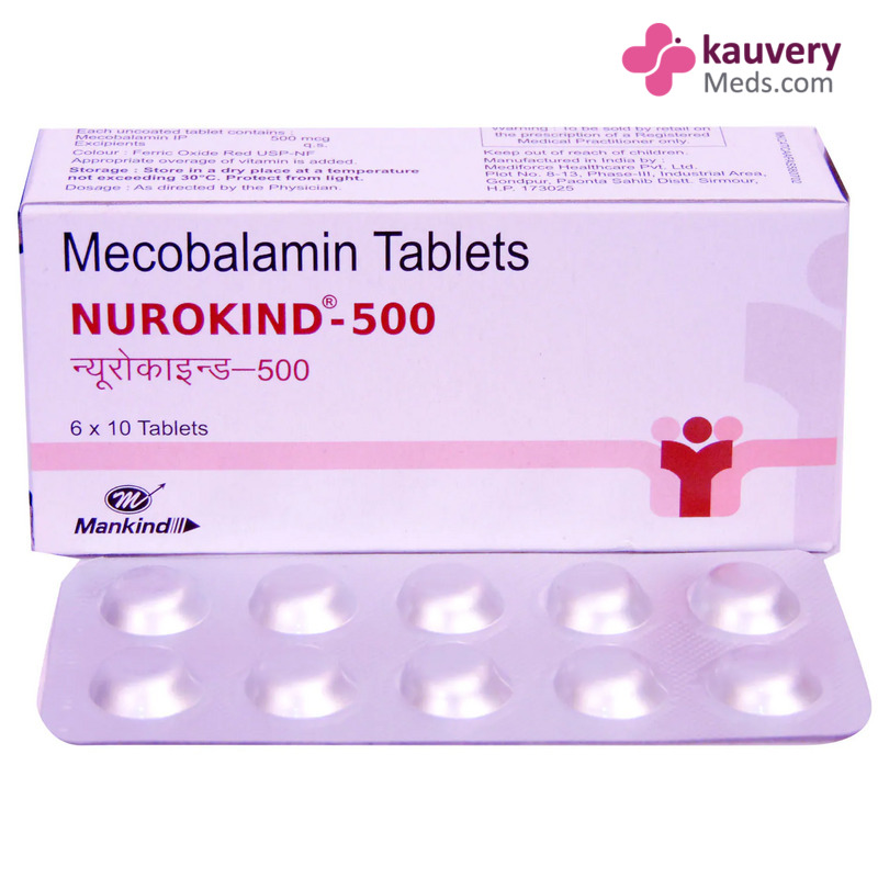 Nurokind 500 Tablet (Strip of 10) for Pernicious anemia