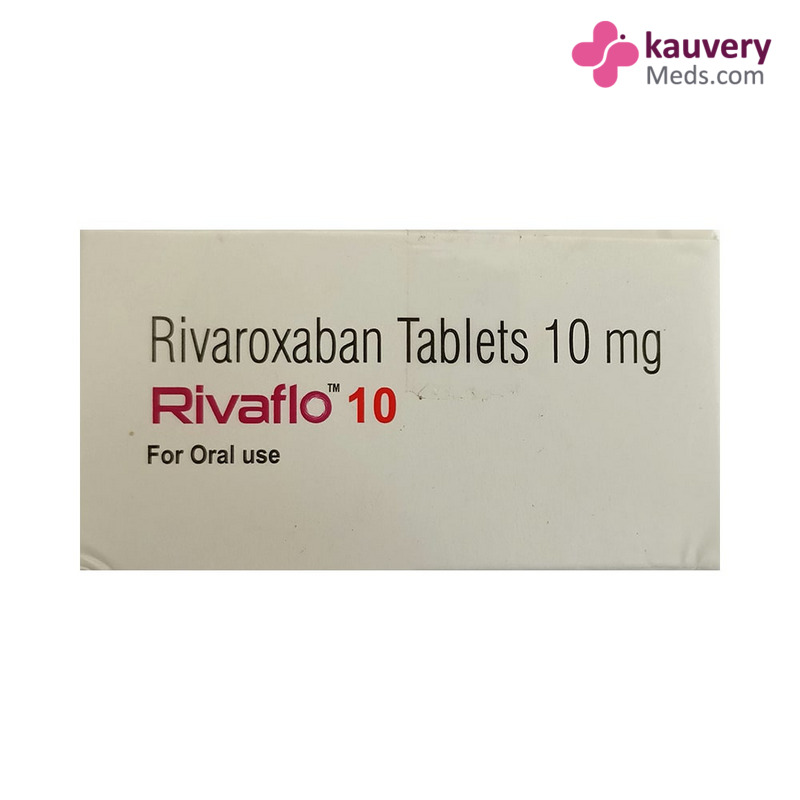 Rivaflo 10 Tablet (Strip of 10) for treatment and prevention of blood clots