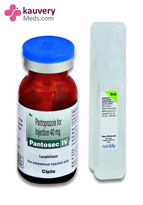 Pantosec IV Injection for Acid reflux, Peptic ulcer disease