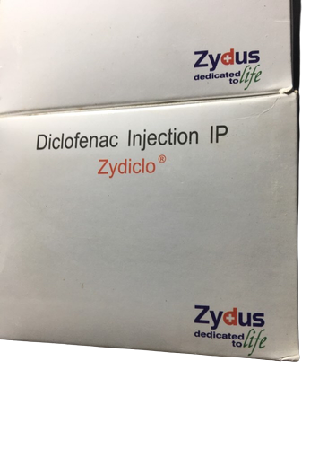 Zydiclo Injection 30ml contains Diclofenac 25mg