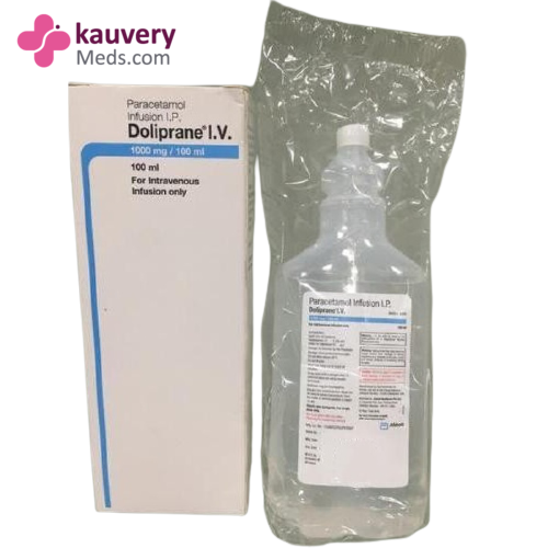 Doliprane IV Infusion 100ml contains Paracetamol 1.0% w/v