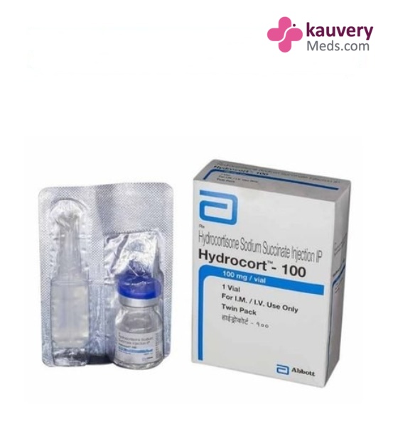Hydrocort 100mg Injection for eye, skin disorders