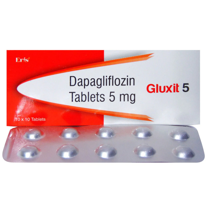 Gluxit 5 Tablet (Strip of 10) for type 2 diabetes mellitus