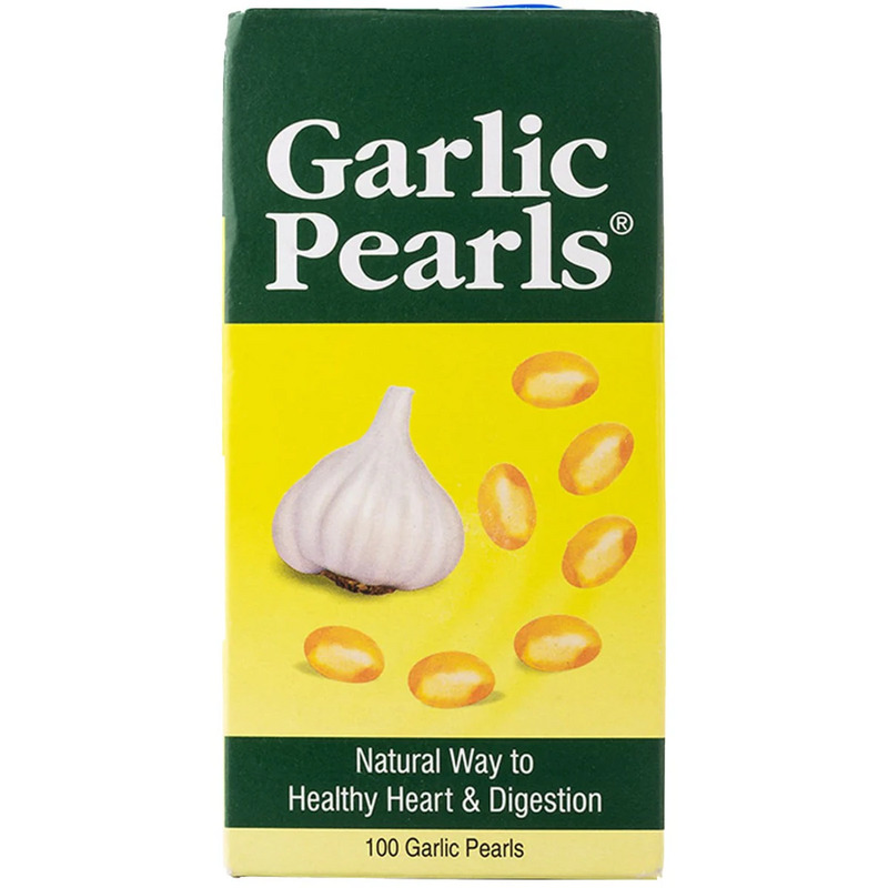 Garlic Pearls Capsule (Bottle of 100) to reduce the risk of cardiovascular diseases