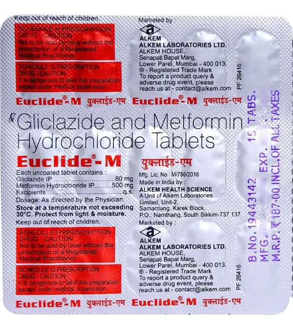Euclide-M Tablet 15's