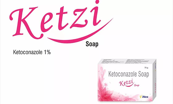 Ketzi Soap 75g for fungal skin infections