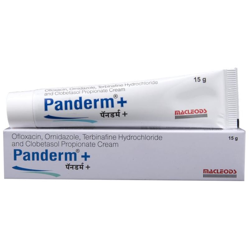 Panderm Plus Cream 15g for skin infections