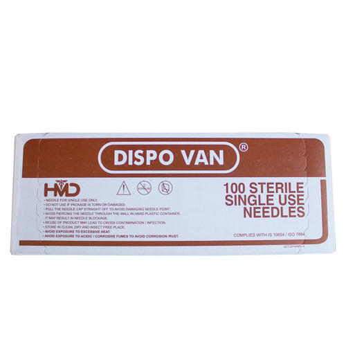 Dispo Van Needle 26G x 0.5 inch