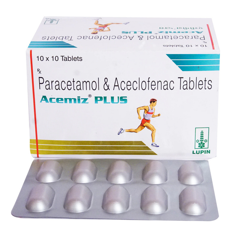 Acemiz Plus Tablet 10's for pain relief