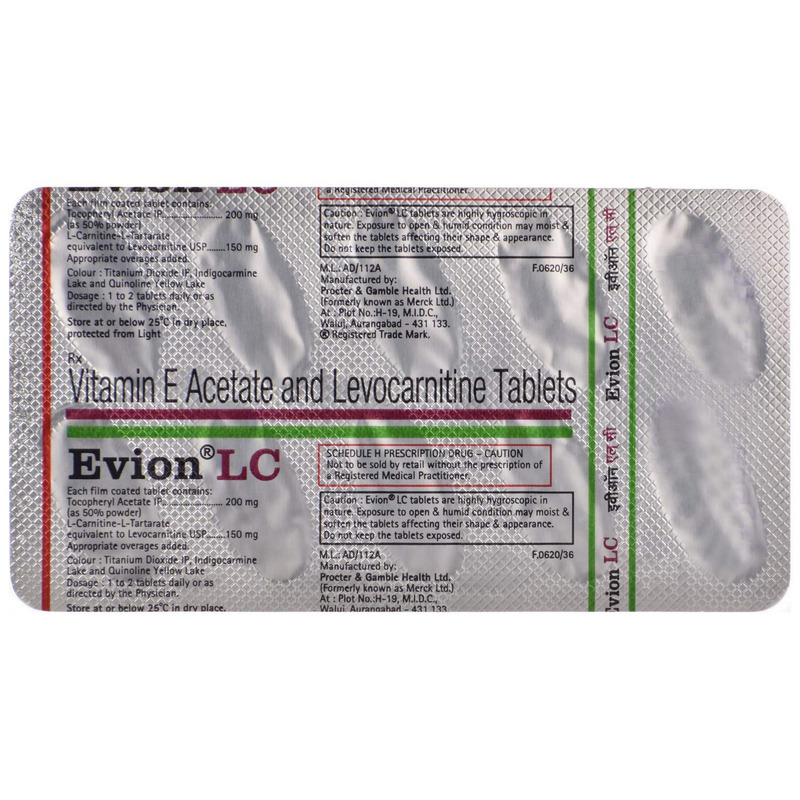 Evion LC Tablet (Strip of 10)
