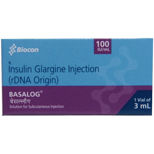 Basalog 100IU/ml Injection 3ml