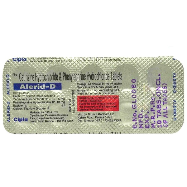 Alerid D Tablet (Strip of 10)