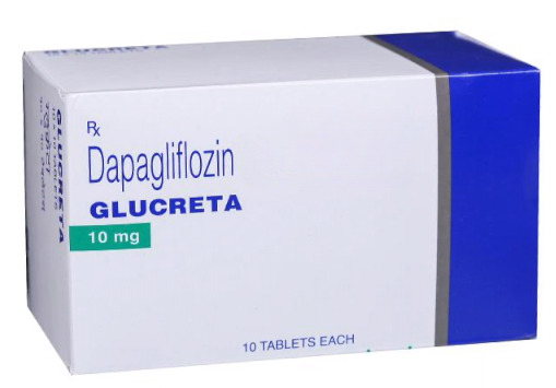 Glucreta 10mg Tablet (Strip of 10) for type 2 diabetes mellitus