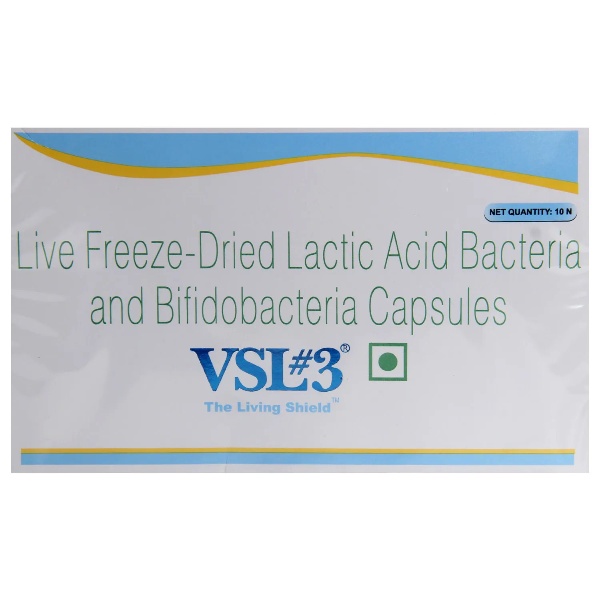 VSL 3 Capsule (Strip of 10) for Ulcerative colitis, Irritable bowel syndrome