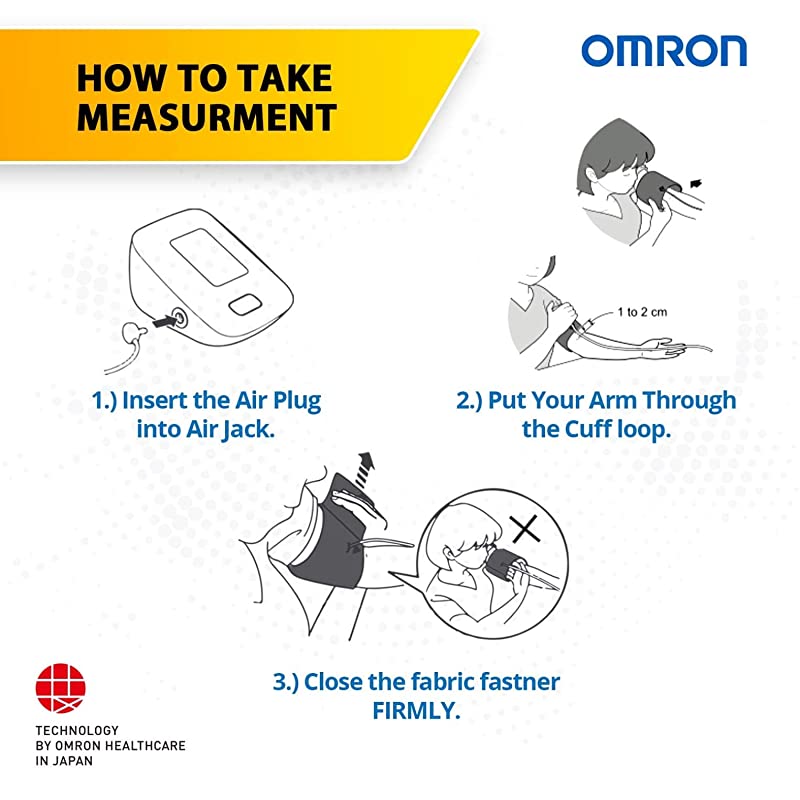 Omron HEM-7121J Blood Pressure Monitor