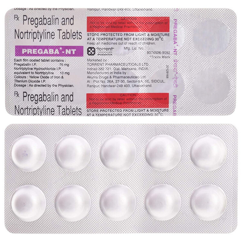 Pregaba NT Tablet 10's