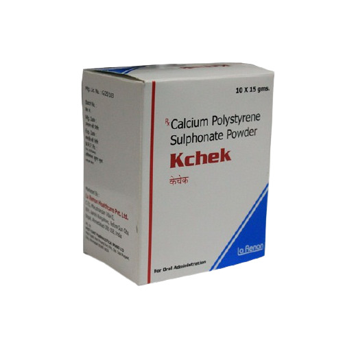 Kchek Powder Sachet 15g to reduce high blood potassium levels