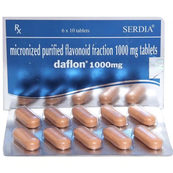 Daflon 1000mg Tablets